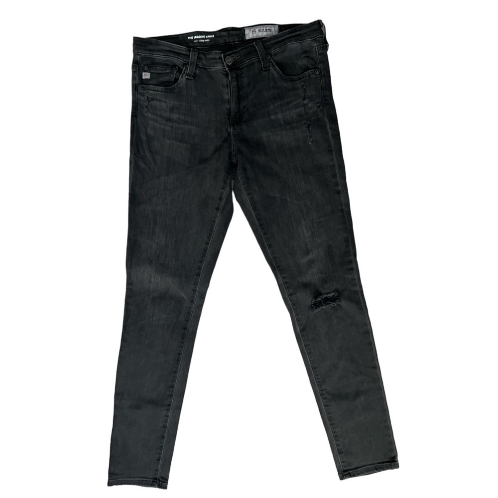 AG Adriano Goldschmied Women’s Legging Ankle Super Skinny Jeans | Grey | 28R
